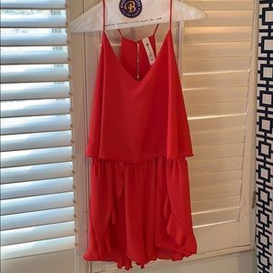 Red romper!
